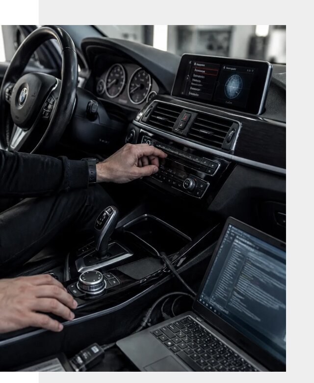 Русификация автомобилей BMW с адаптацией меню и функций в Томске