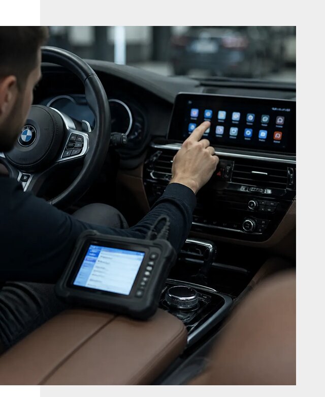 Установка приложений и мультимедиа сервисов BMW в Томске