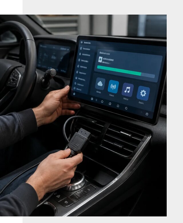 Установка приложений BYD для автомобиля под ключ в Томске