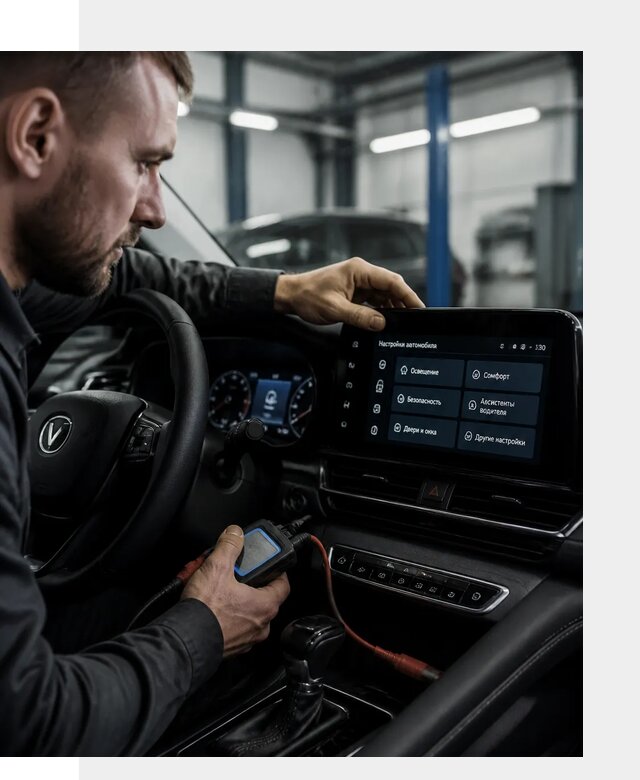Русификация Changan CS55 и мультимедиа под ключ в Томске