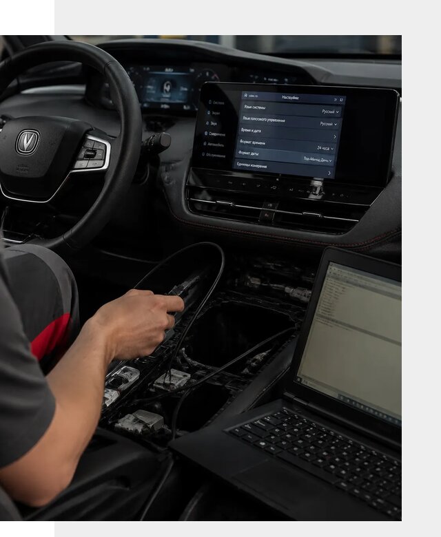 Русификация автомобиля Changan UNI-K под ключ в Томске