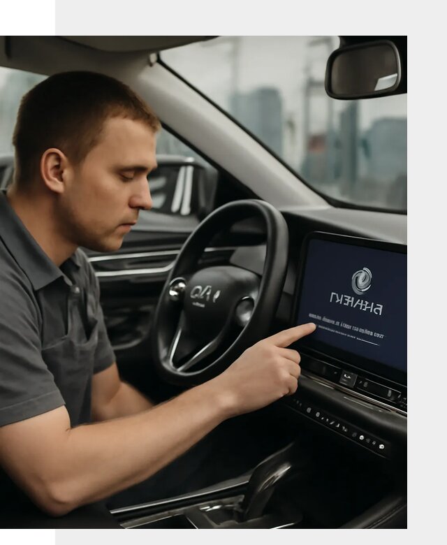 Установка приложений Changan и сервисов в авто в Томске