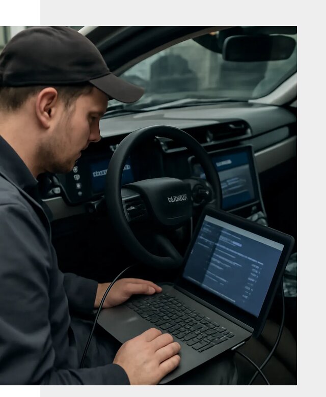 Профессиональная русификация автомобилей Lynk Co в Томске