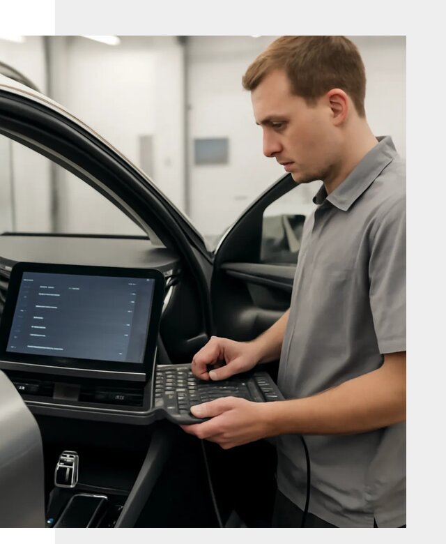 Русификация мультимедиа автомобилей Lynk Co в Томске