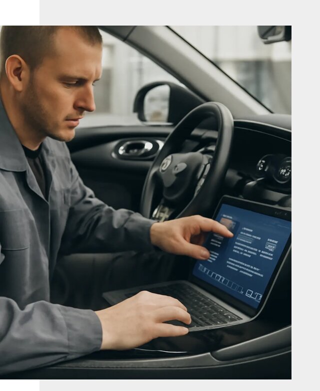 Русификация приборной панели автомобиля Lynk Co в Томске