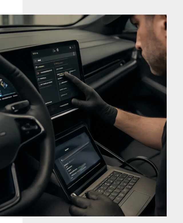Русификация приборной панели Rising автомобиля в Томске