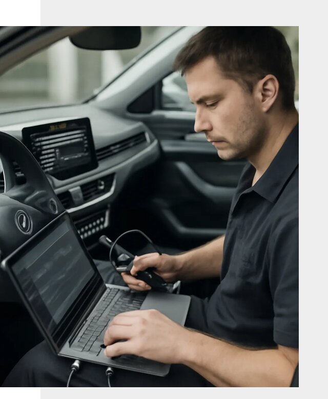 Настройка телематики автомобиля под ключ для авто в Томске