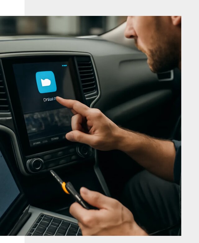 Установка VK Видео на штатный экран автомобиля в Томске