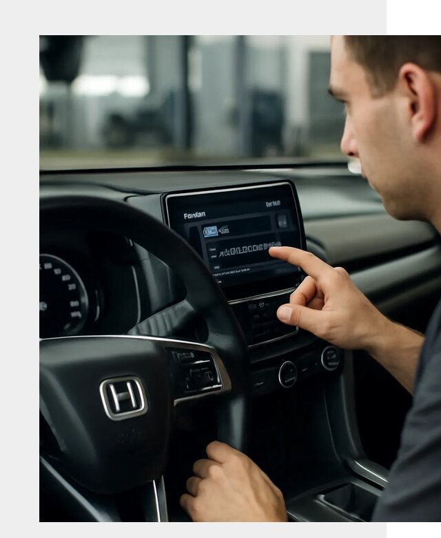 Русификация панели приборов Honda в Томске по цене 5464 ФастМобиль-Тмс