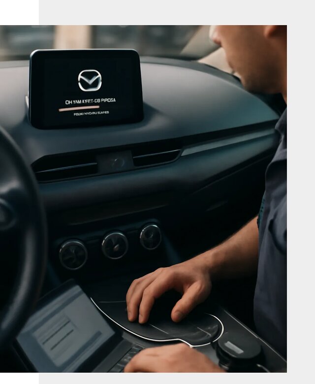 Установка приложений Mazda на мультимедийную систему в Томске