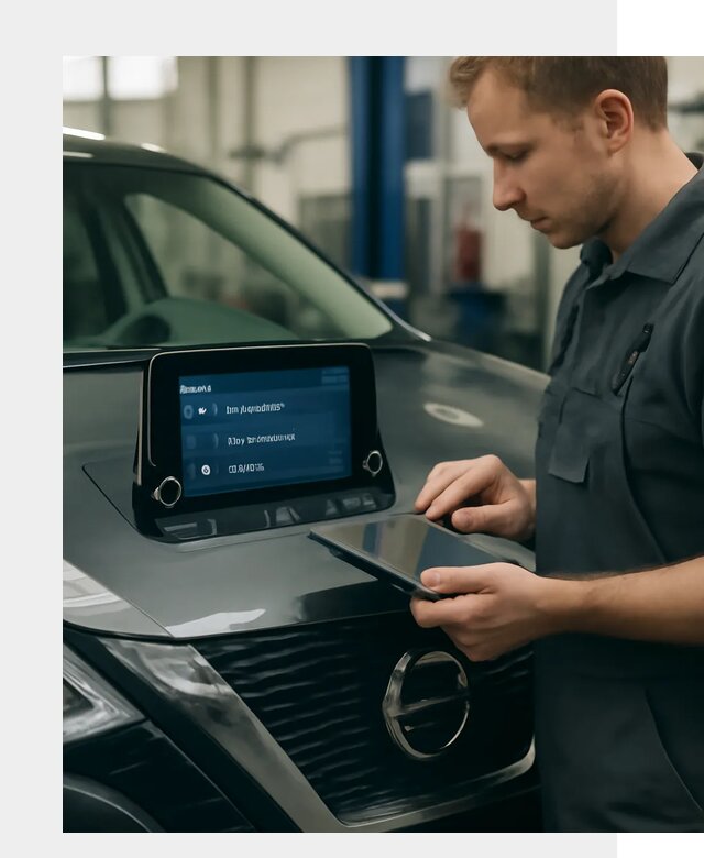 Русификация мультимедиа Nissan в Томске от 7103 р. | ФастМобиль-Тмс