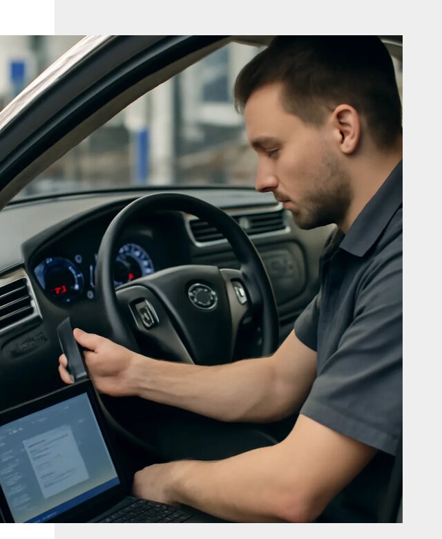 Русификация приборной панели Nissan для авто в Томске