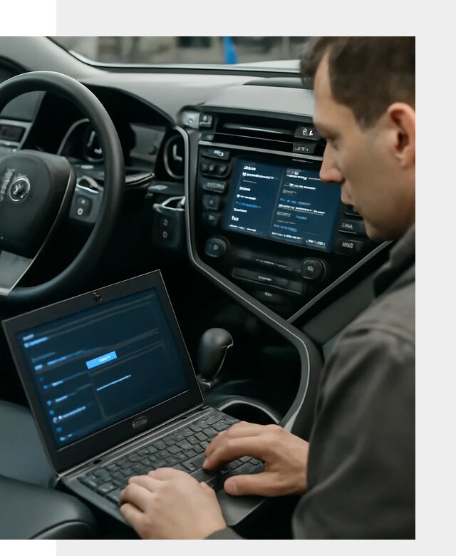Русификация Toyota Camry 80 для мультимедиа в Томске