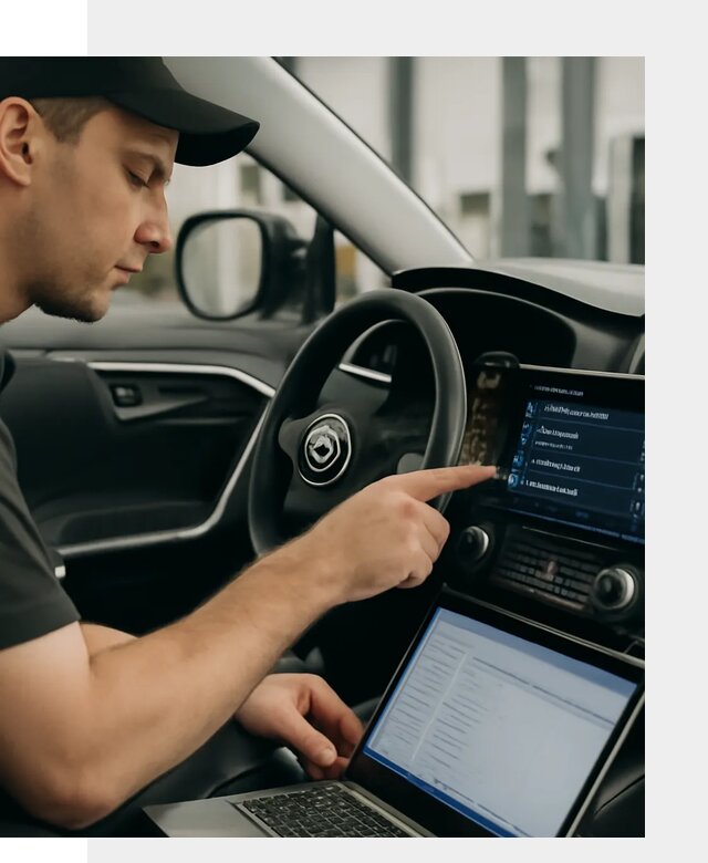 Русификация мультимедиа Toyota для автомобилей в Томске