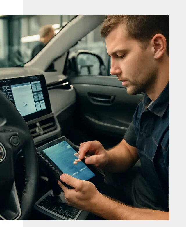 Установка приложений Toyota на мультимедиа в Томске